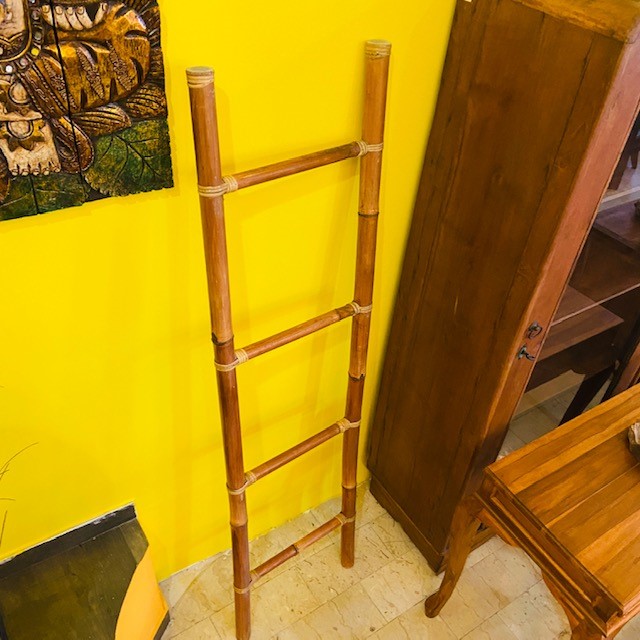 Porta asciugamani in bambù a 3 livelli 152x53,2x32,4cm 7house