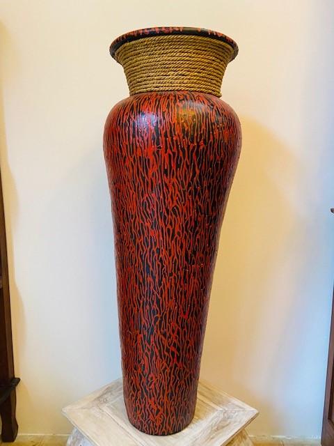 Vaso Da Terra Terracotta Stile Minimal Arredamento Etnico - EtnicBay